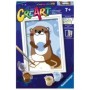 Ravensburger - CreArt pictura pe numere pentru copii vidra dragalasa Ravensburger - 1
